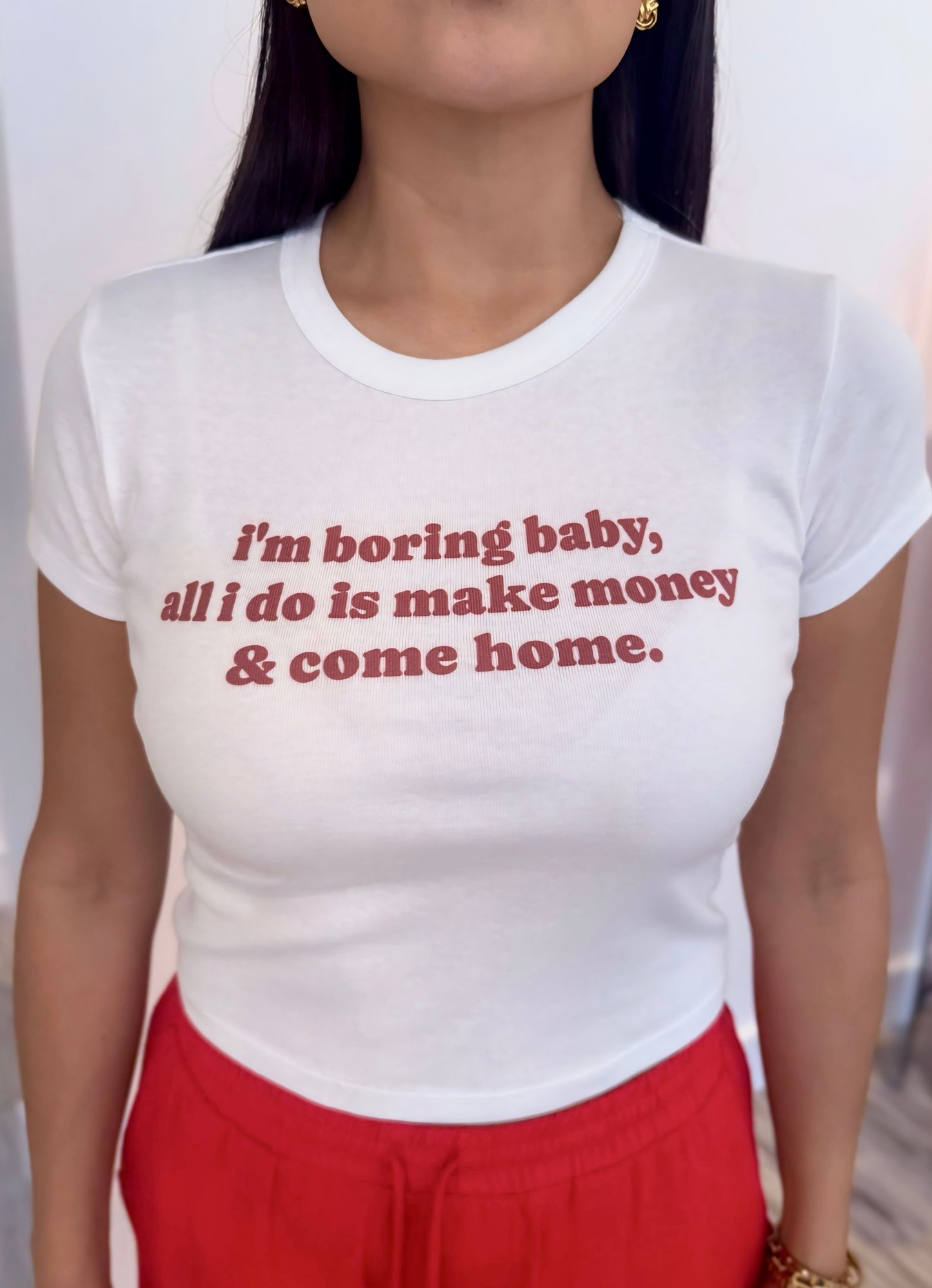 I’m Boring Baby Tee