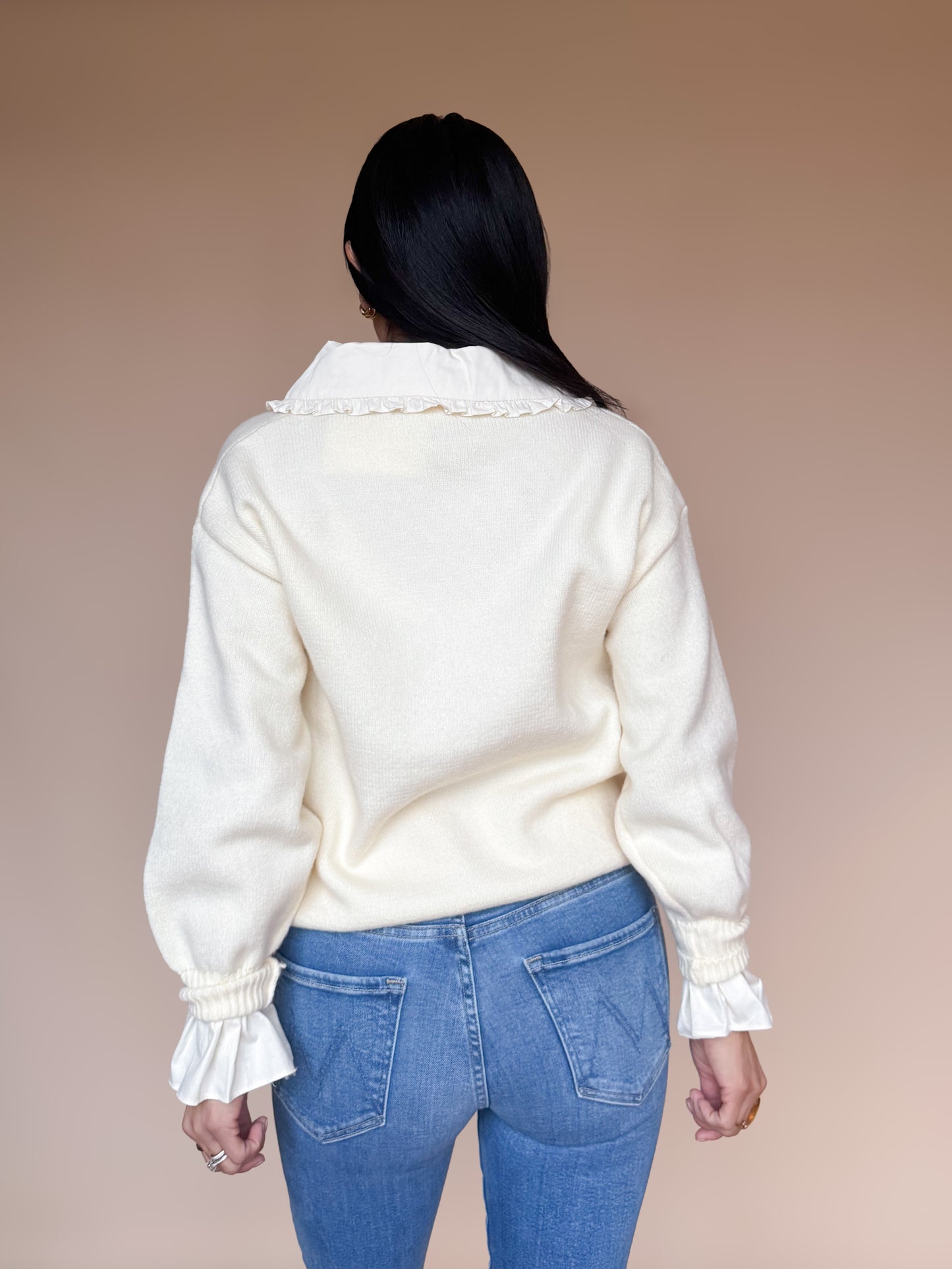 Susy Collared Sweater