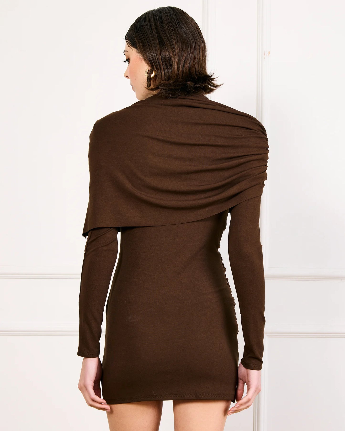 LD Draped Mini Dress