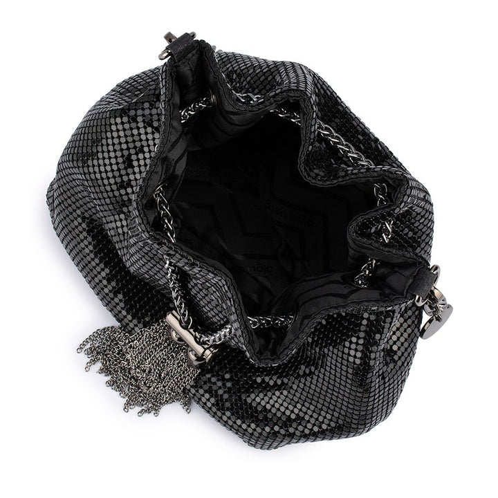 Vivi Black Mesh Pouch