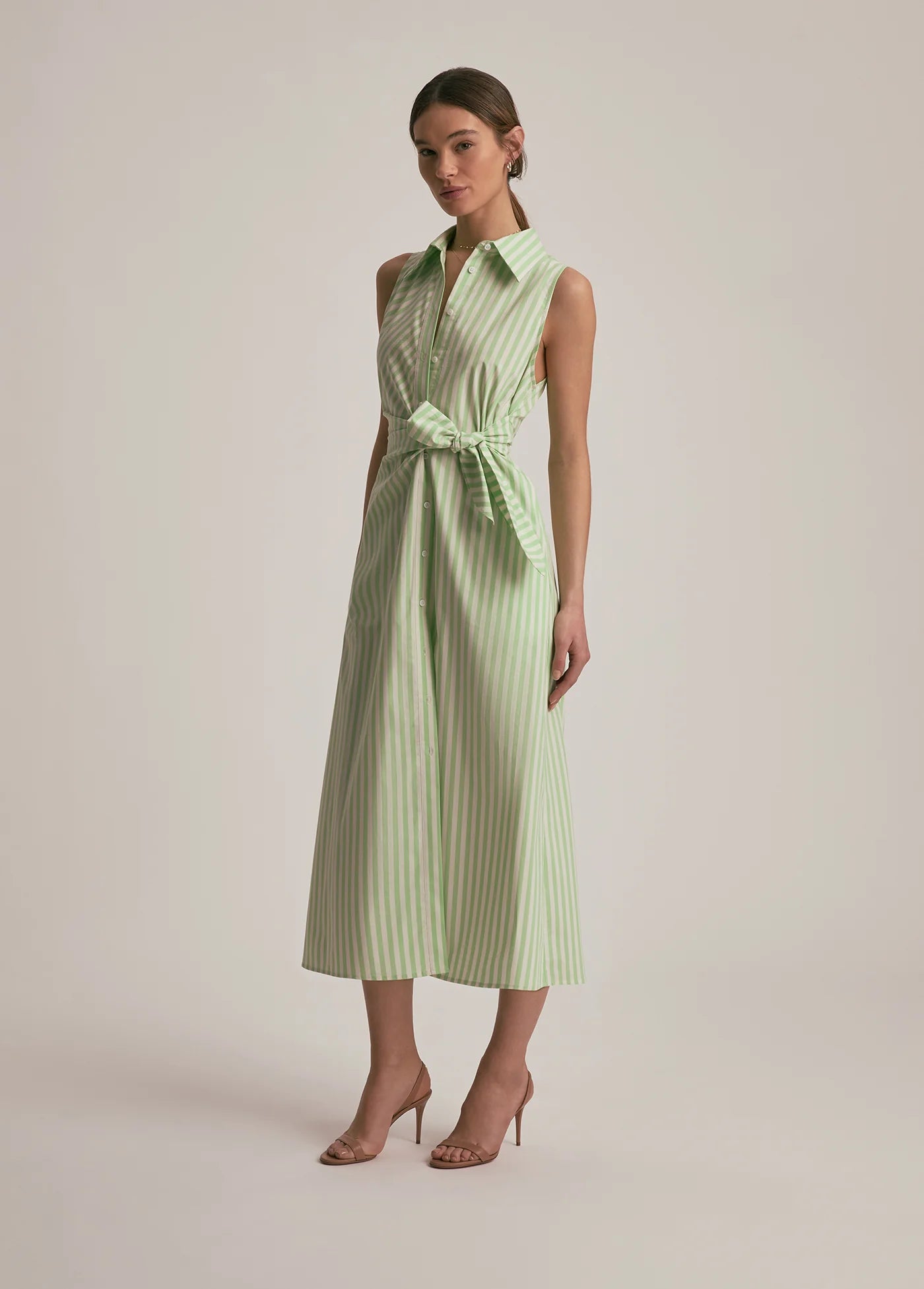 Lori Side Tie Belt Dress
