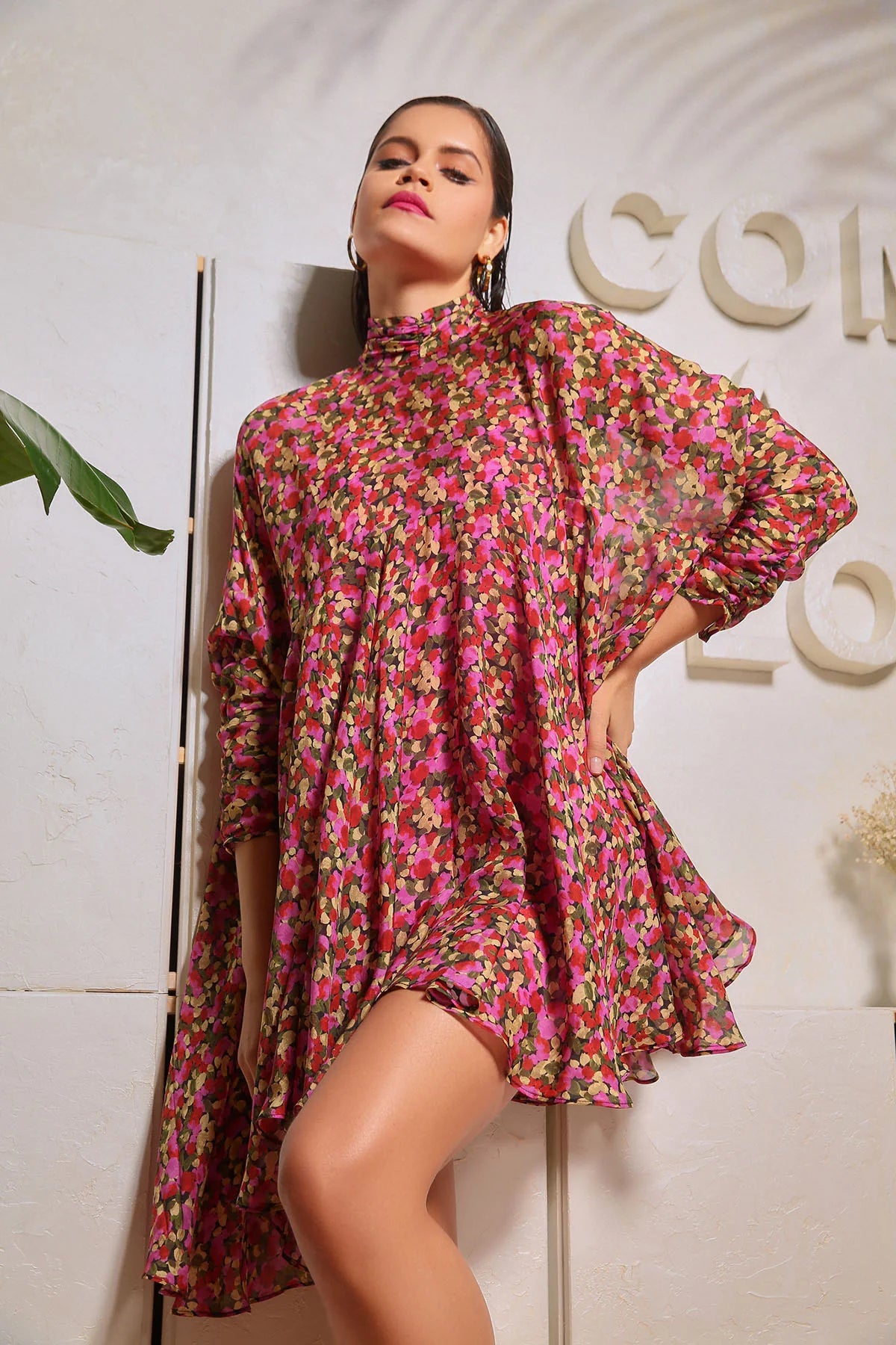 CC PENELOPE CHIFFON DRESS