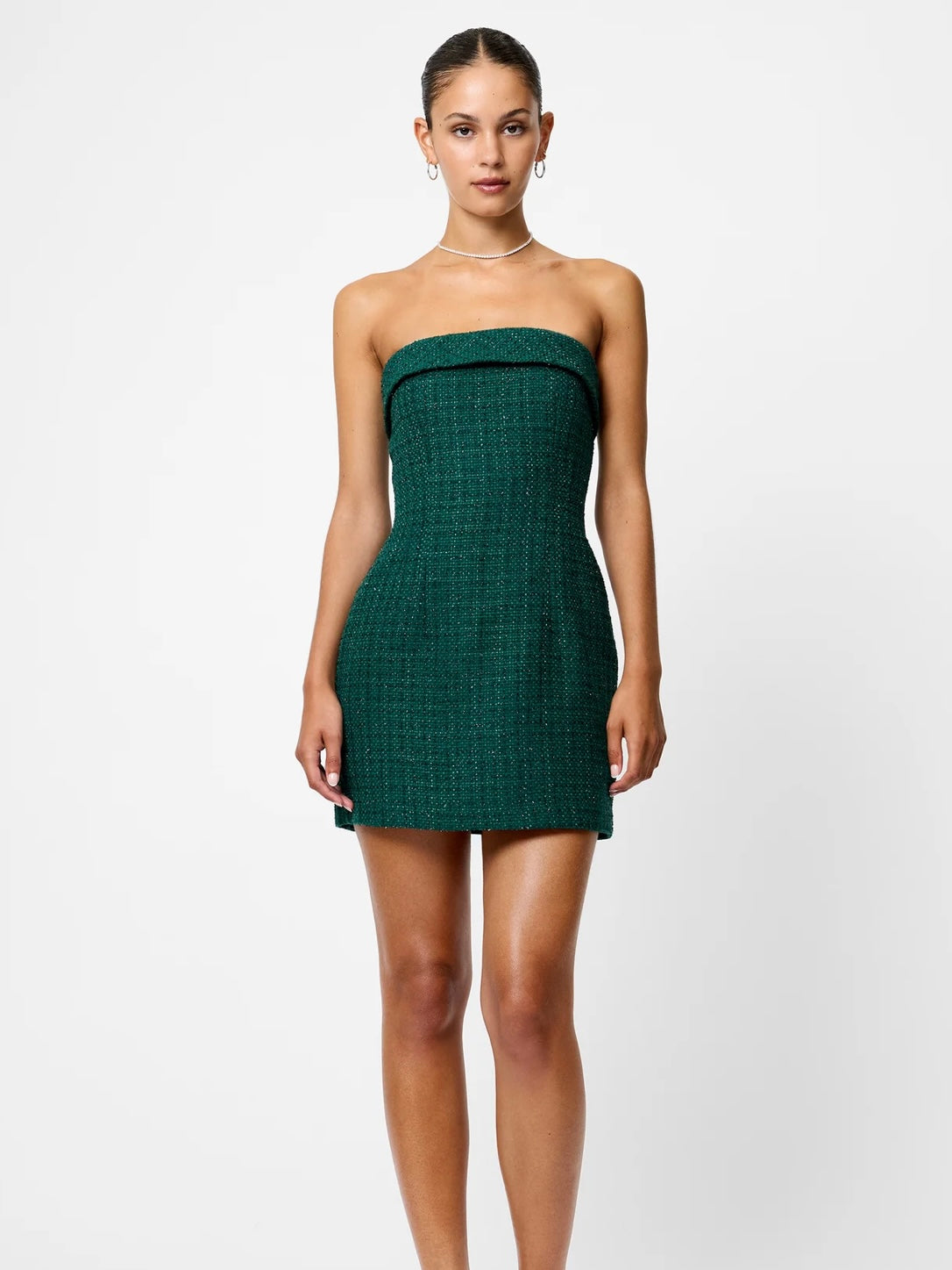 FC Shimmer Strapless Dress