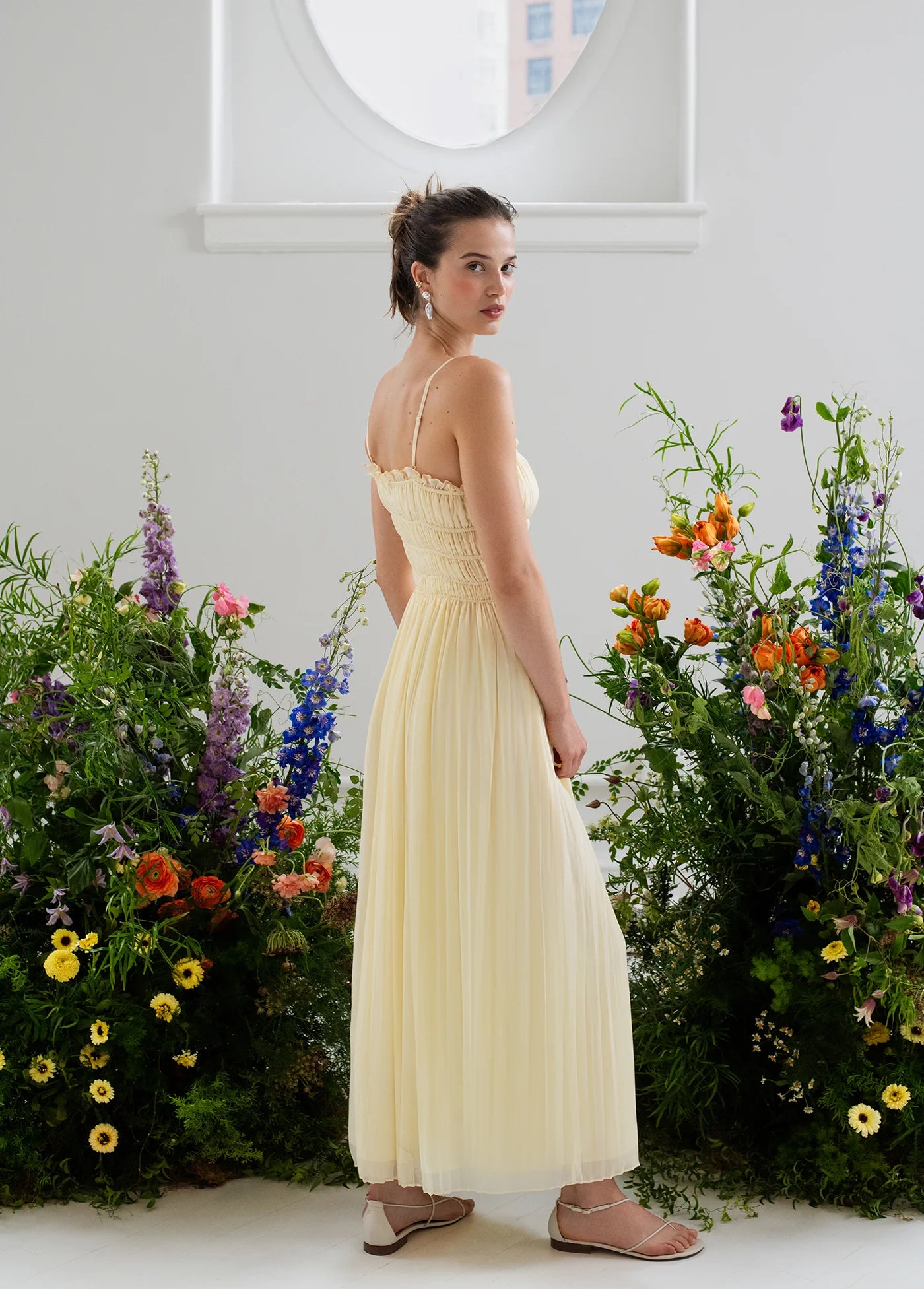 Lupita Chiffon Long Dress