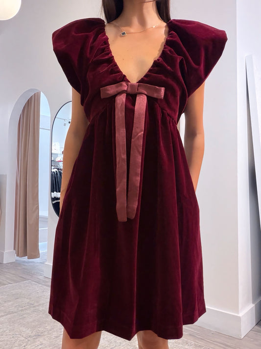Velvet Mini Dress