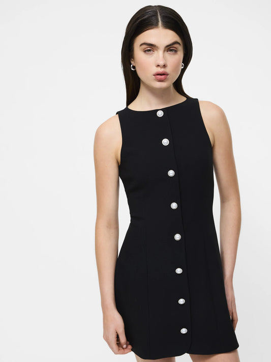 FC Pearl Button Down Mini Dress