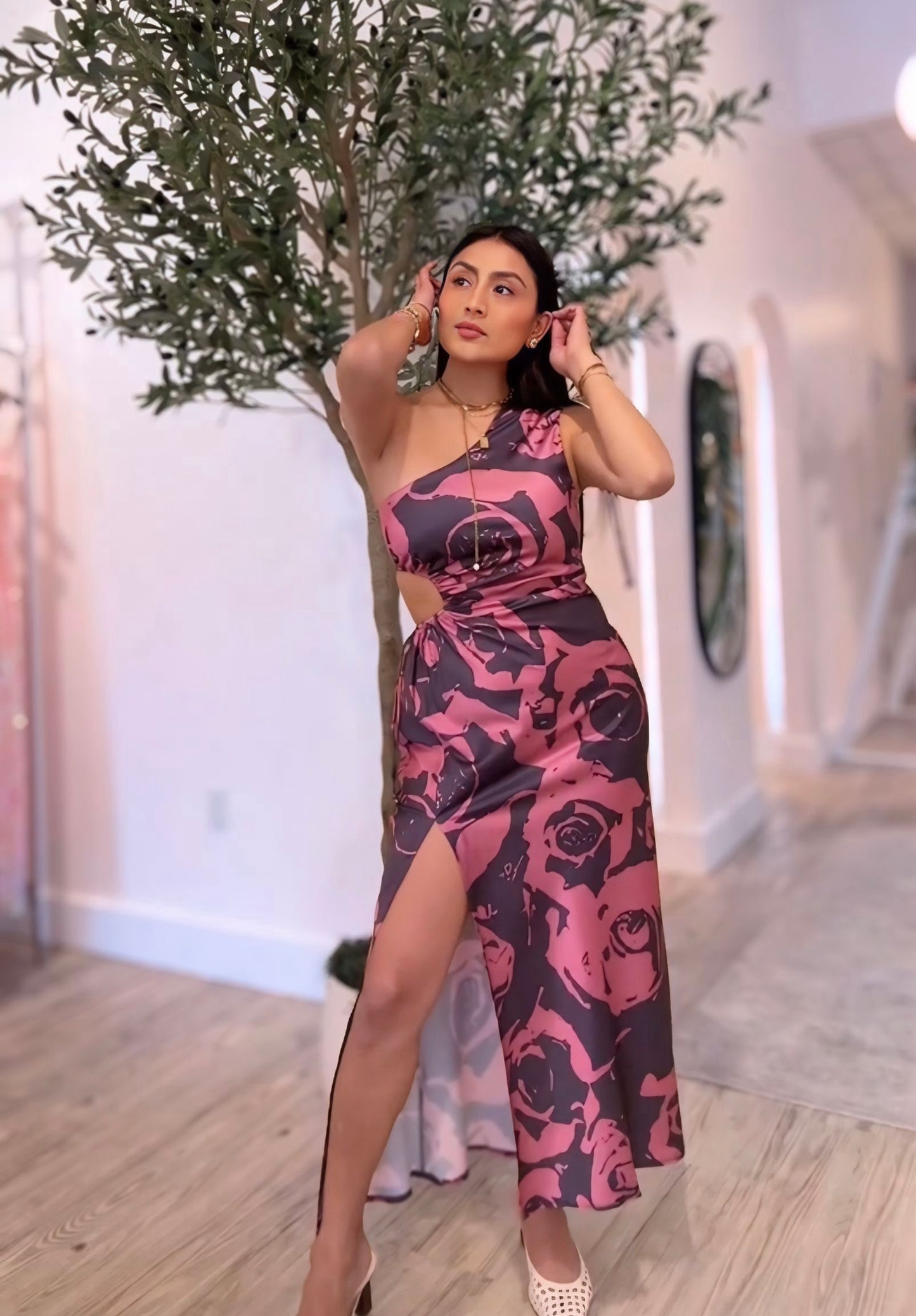 Side Cutout Dress