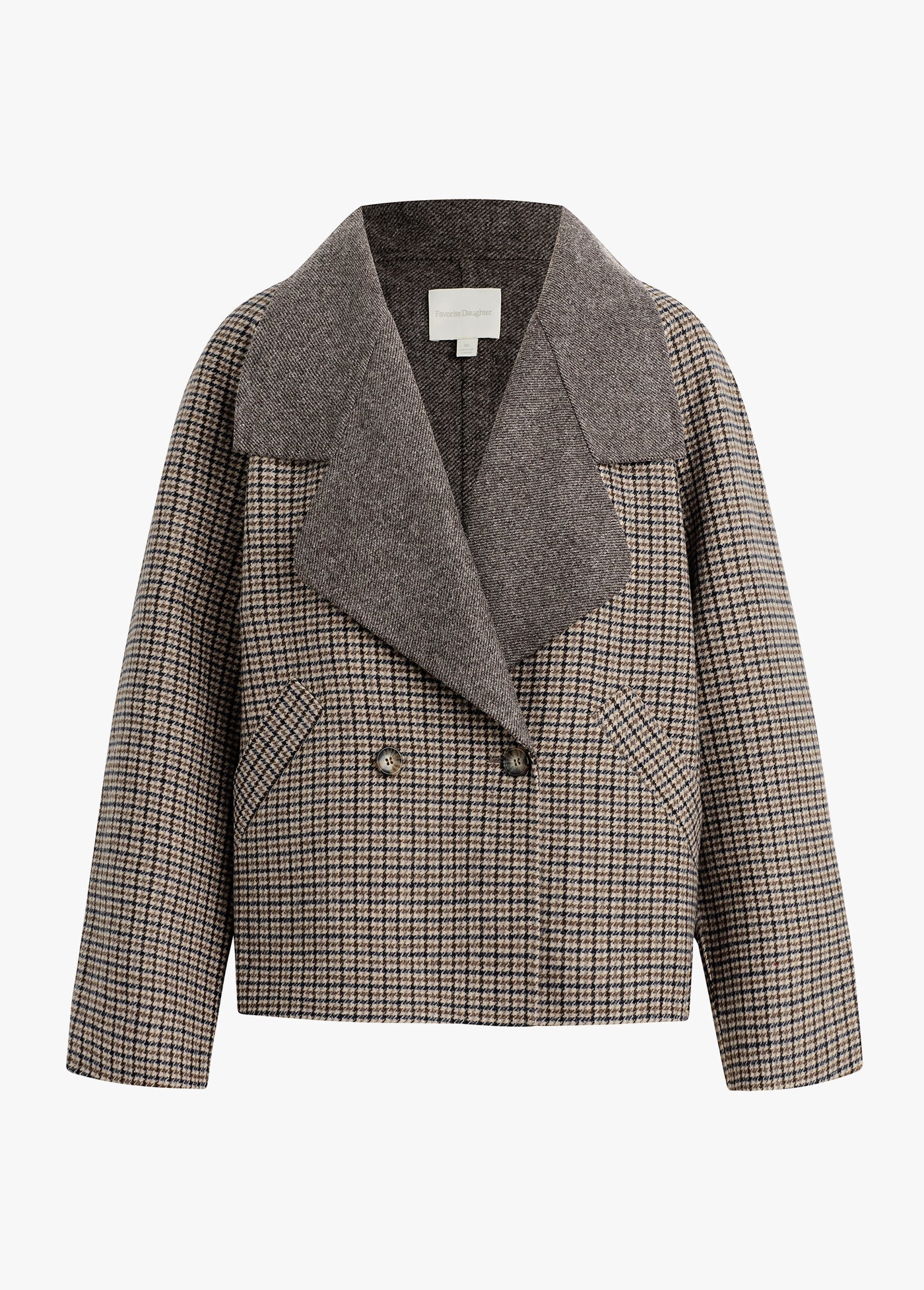 CAMERON DOUBLE-FACED WOOL BLEND COAT