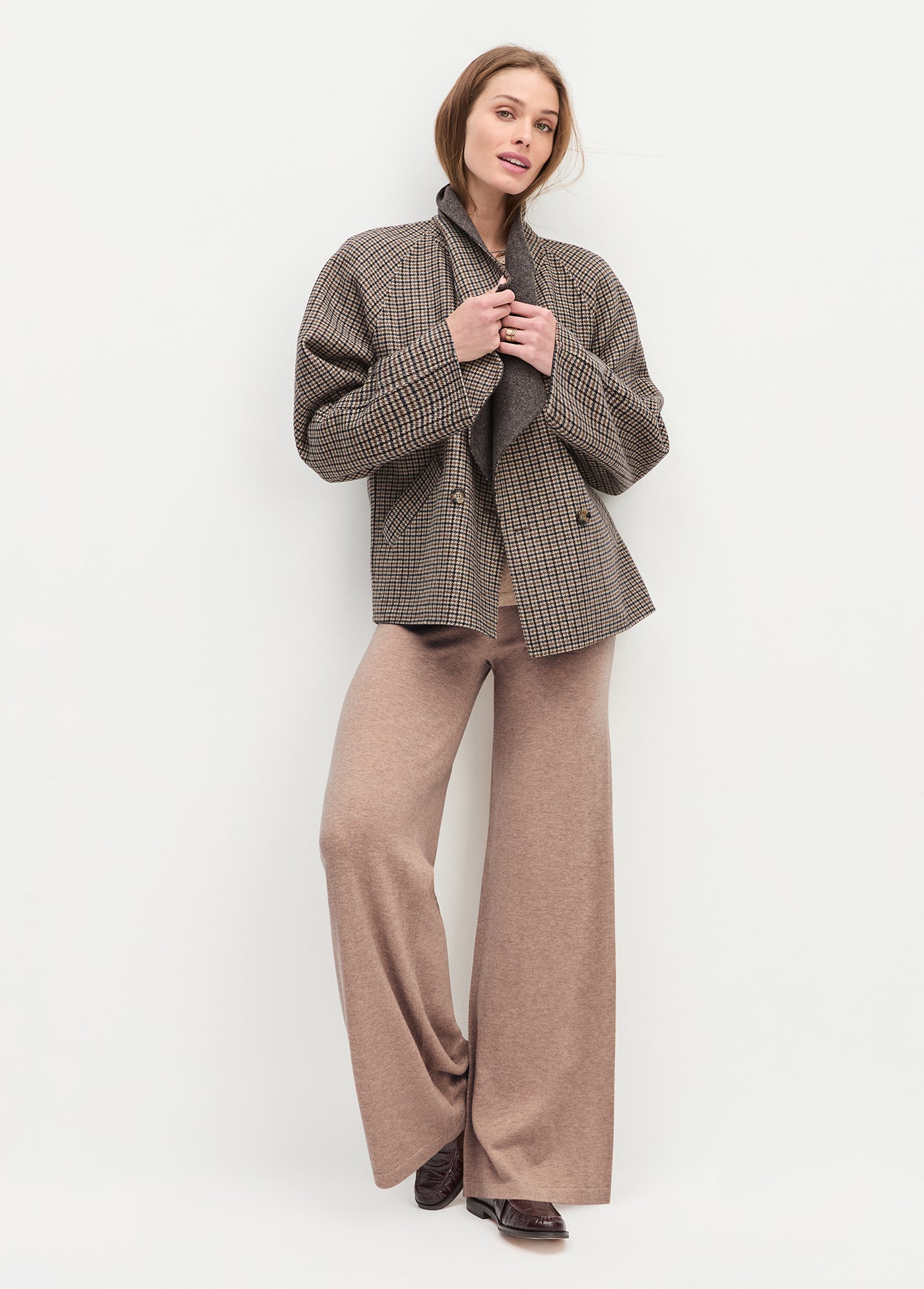 CAMERON DOUBLE-FACED WOOL BLEND COAT