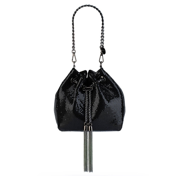 Vivi Black Mesh Pouch