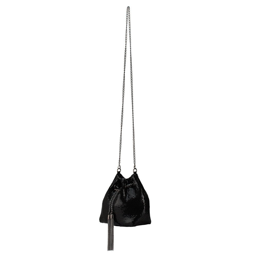 Vivi Black Mesh Pouch